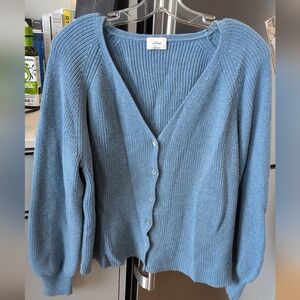 Wilfred Blue Cardigan Large